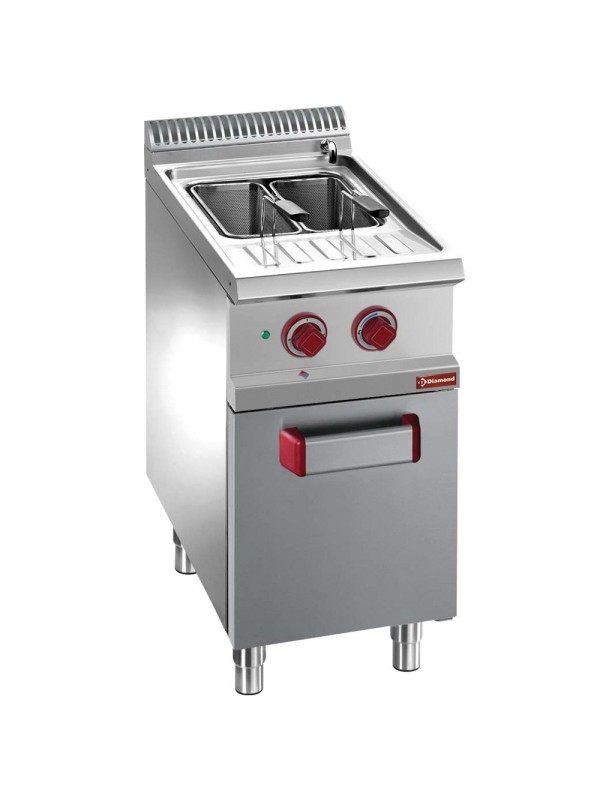 Electric pasta cooker 1 26-liter tank (without baskets), on cupboard