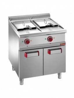 Electric fryer 2  13-liter tanks on cupboard