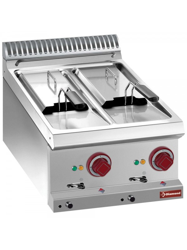 Electric fryer 2 tanks 6 liters -Top-