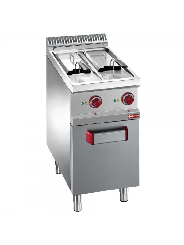 Electric fryer 2  7-liter tanks on cupboard
