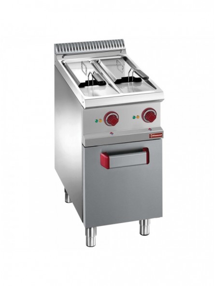 Electric fryer 2  7-liter tanks on cupboard