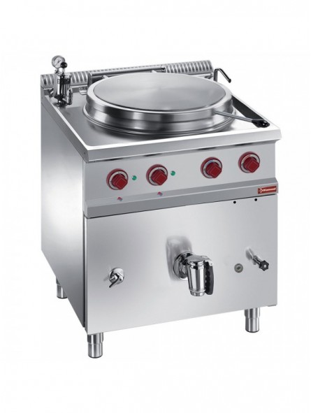 Electric boiling pan 50 liters - indirect heating