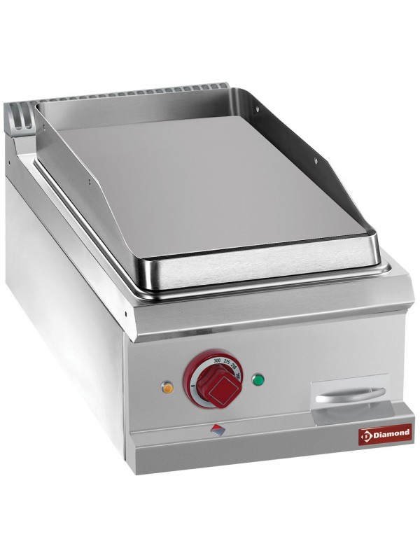 Electric fry top smooth, module 1/2  -TOP-