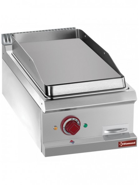 Electric fry top smooth, module 1/2  -TOP-