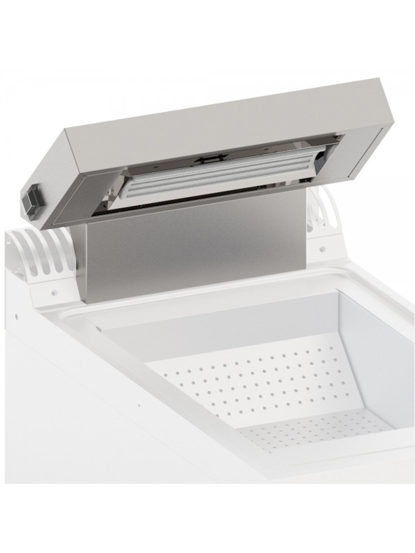 Heating bridge for chips warmer