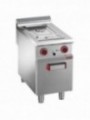 Electric bain marie 4x GN 1/3-150 mm, open cupboard
