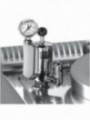 Electric boiling pan, 100-liter tank, indirect heating, on cupboard