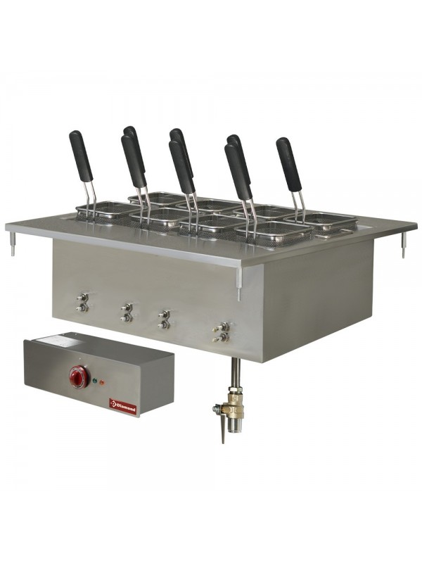 Electric pasta cooker, 40 liters, drop in