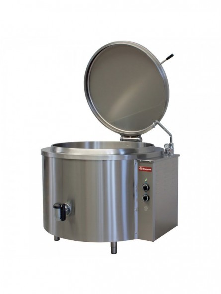 Electric boiling pan 150 liters, indirect heating