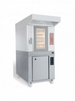 Etuve éléctrique pour fours, sur roues, avec humidificateur