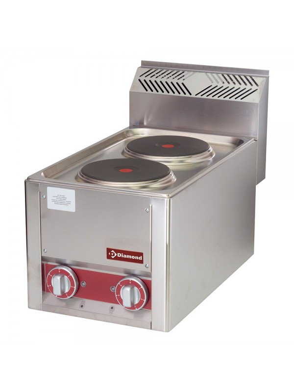 Electric range 2 plates, -Top-
