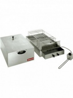 Electric smoker for food, 2 levels (400x600 mm + 340x545mm)