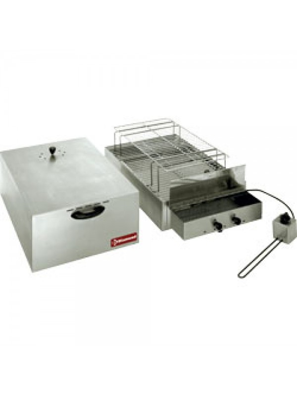 Electric smoker for food, 2 levels (400x600 mm + 340x545mm)