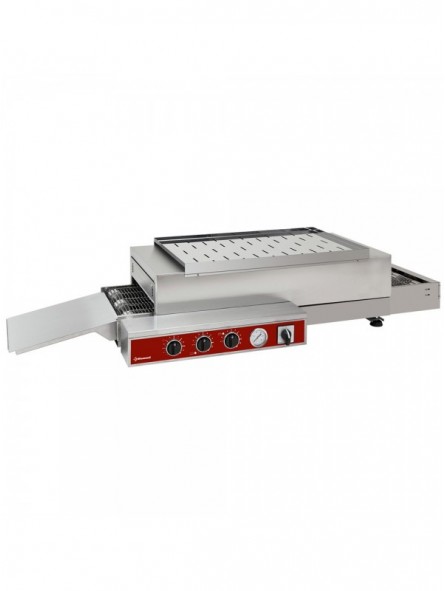 Electric conveyor oven, strip 375mm