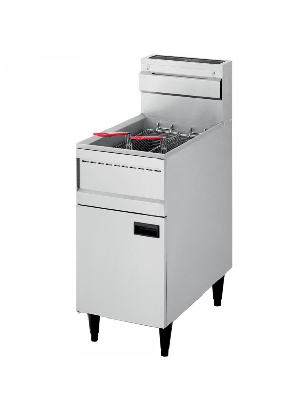 Gas fryer "high productivity", basin 23 liters