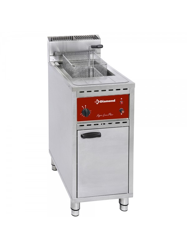 Gas fryer 1 tank 16  lit.- on cupboard