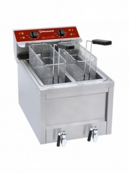 Electrical fryer 2 x 8 Lit. - TOP