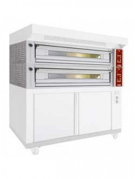 Elektrisch modulair oven 4 platen, capaciteit 4x 600x400 mm
