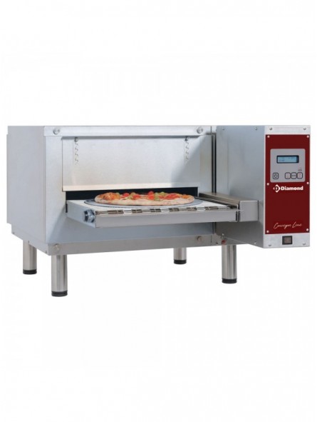 Ventilated ovens with heat transition electric width 400mm
