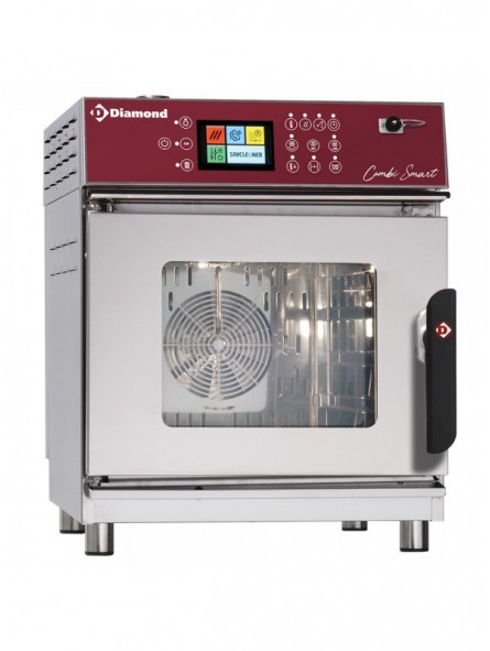 Electric oven, steam/convection, 4x GN2/3 Touch Screen  + Auto-Cleaning