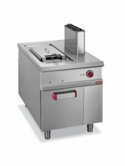 Gas fryer 1 tank 18 liters on cupboard - PASS-THROUGH