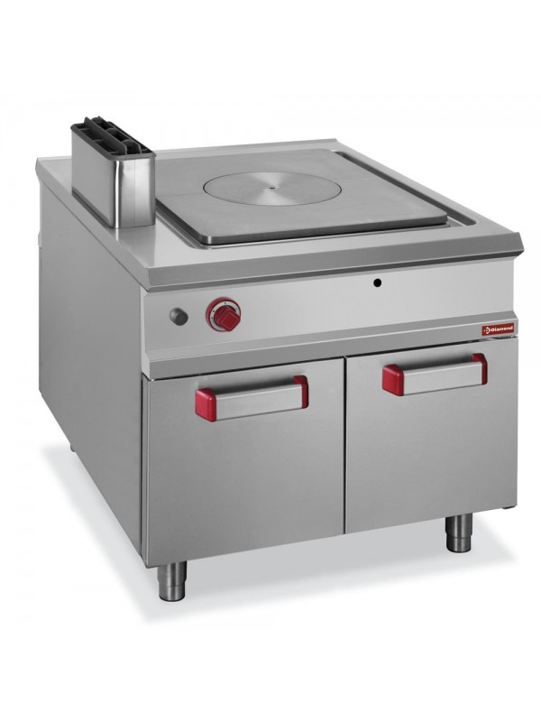 Solid top gas stove, cupboard - PASS-THROUGH