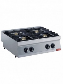 Range consist of : 4 burners & open base