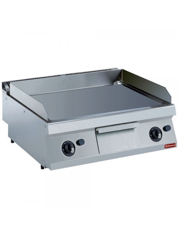 Gas cooking plate, smooth -TOP-