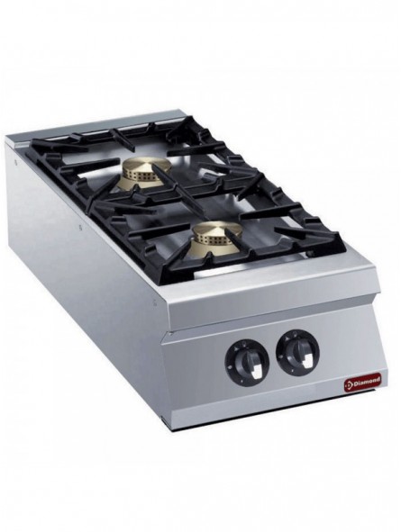 Gas cooker 2 burners -TOP- "POWERFUL"