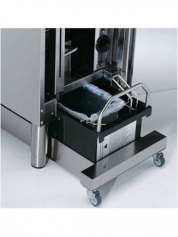 Gas fryer 1 basin in "Y" 23 liters, on undercarriage, "DIGIT"