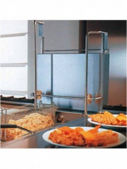 Digital gas fryer. tank 23 lt. S/armG. "Oil filtering" + lift+ auto cook
