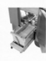Digitale gas friteuse. tank 23 lt. S/armG. "Oliefiltering" + lift+ autokok