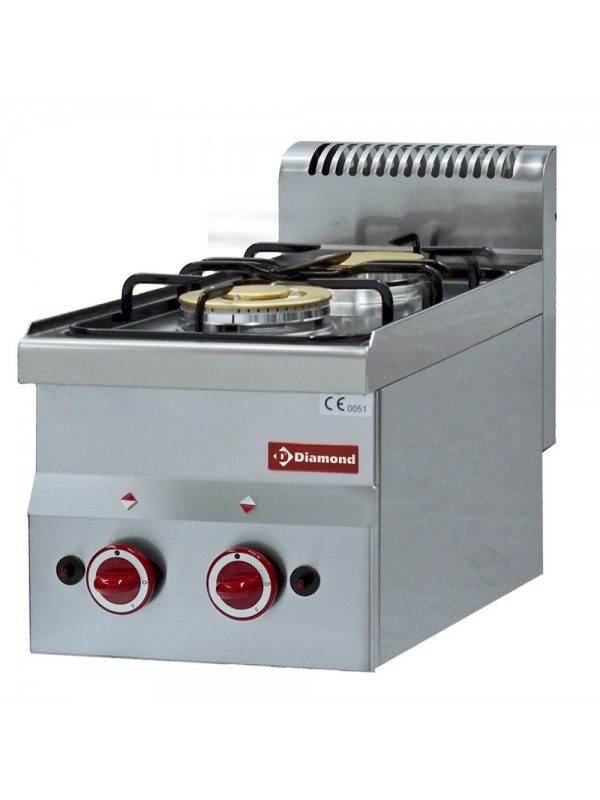 Gas cooker 2 burners -Top-