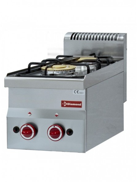 Gas cooker 2 burners -Top-