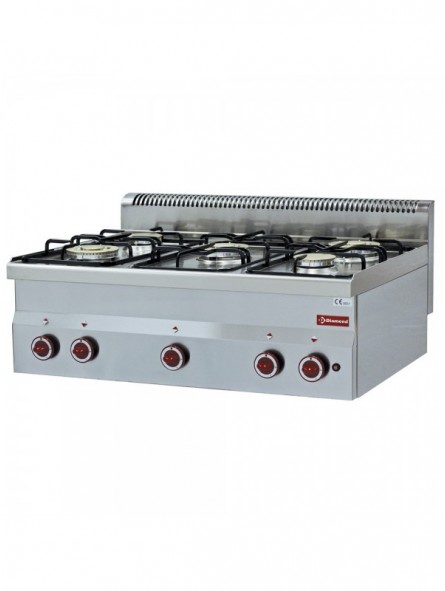 Gas cooker 5 burners -Top-