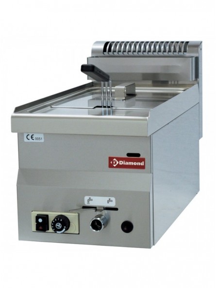 Gas fryer, 1 basin 8 liters -Top-
