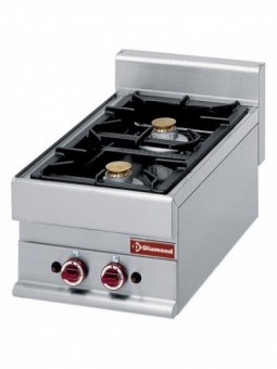 Gas cooker 2 burners -Top-