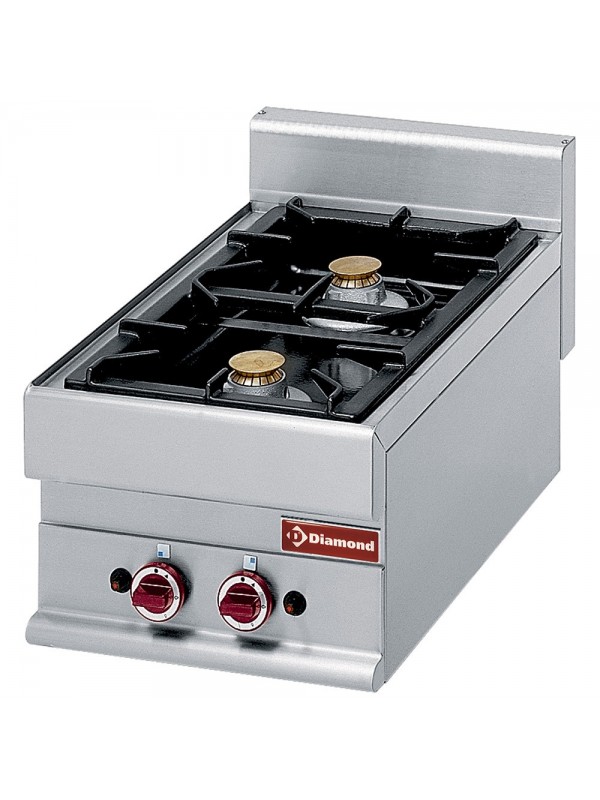 Gas cooker 2 burners -Top-