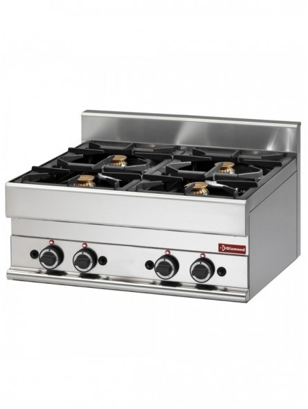 Gas cooker 4 burners -Top-