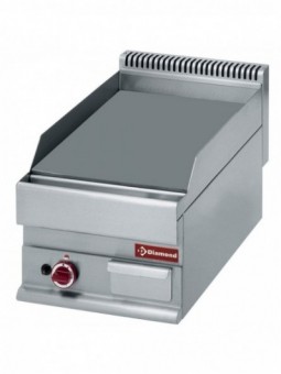 Bakplaat op gas met vlakke plaat -Top-