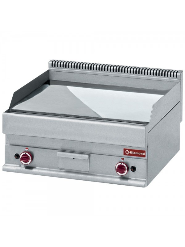 Flat gas cooking plate -Top- hard chrome "50 µm"