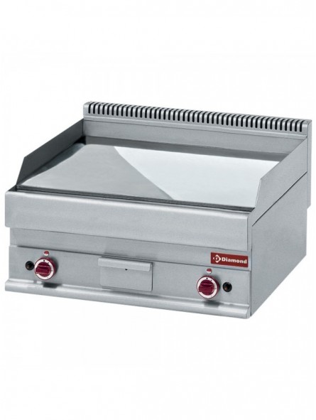 Flat gas cooking plate -Top- hard chrome "50 µm"