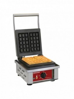 Elektrisch wafelijzer 2 platen, Type "Brussel"3x5"