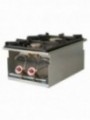 Gas cooker 2 high heat burners, drop in