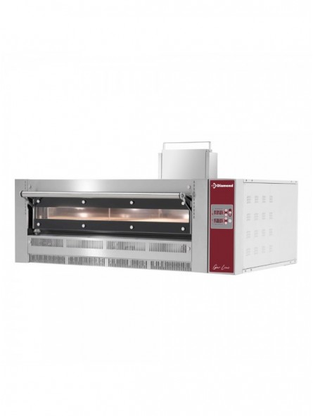 Gas oven, 6 pizzas 350 mm
