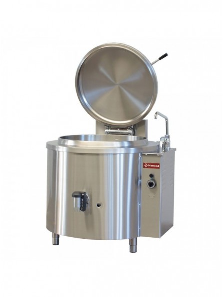 Boiling pan gas 100 liters, indirect heating