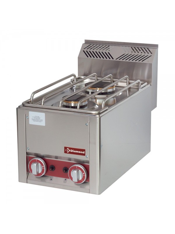 Gasfornuis 2 branders, -Top-
