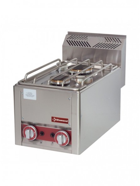 Gasfornuis 2 branders, -Top-