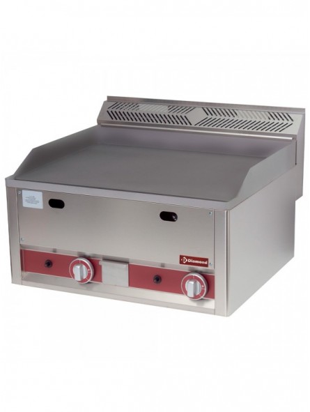 Double gas flat cooking plate -Top-