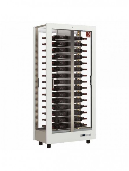 Display cabinet set - Pass-through - & Deco White matte :